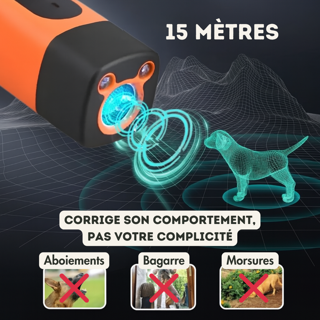 AntiAboiement™- Calmez les aboiements en un clic