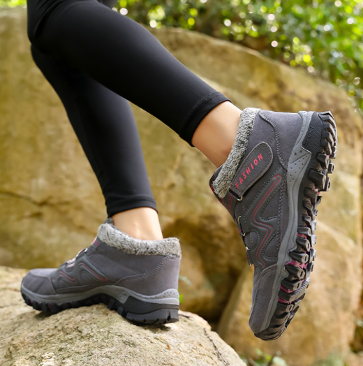 Sylvie- BOTTES CHAUDES ANTIDÉRAPANTES ET CONFORTABLES