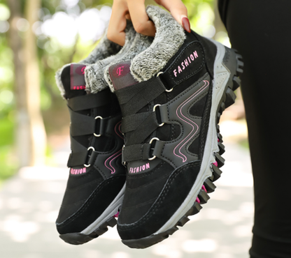 Sylvie- BOTTES CHAUDES ANTIDÉRAPANTES ET CONFORTABLES