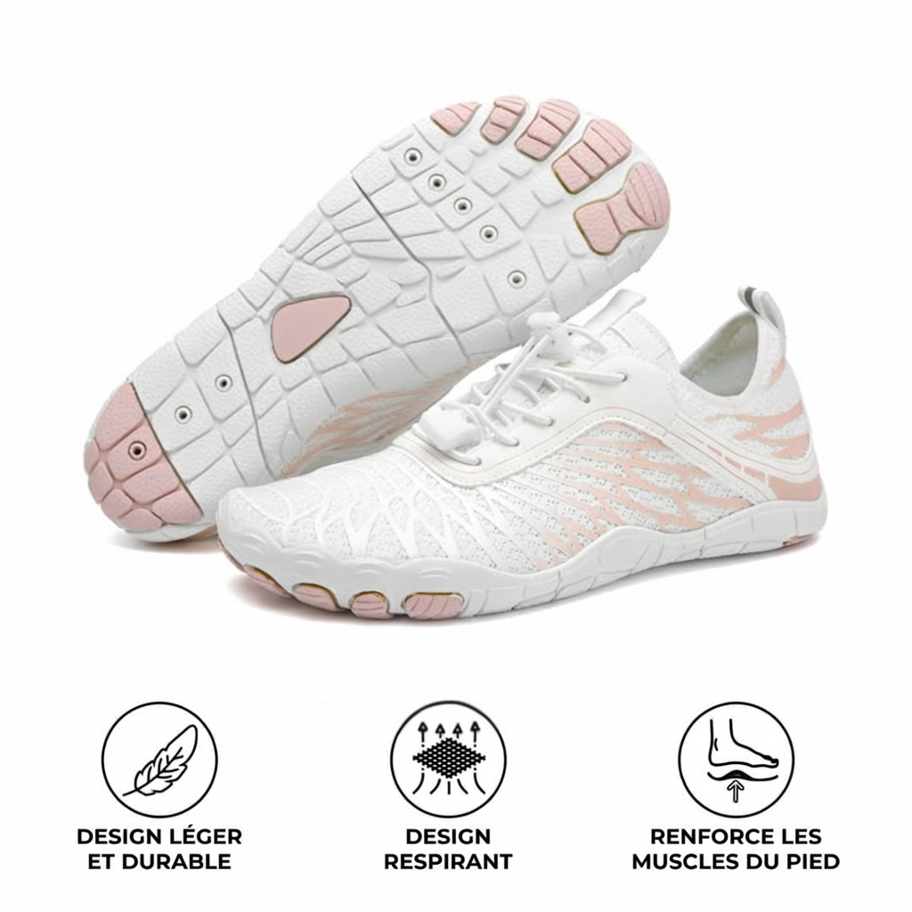 AquaStep- Chaussures pieds nus saines et antidérapantes (Unisexe)