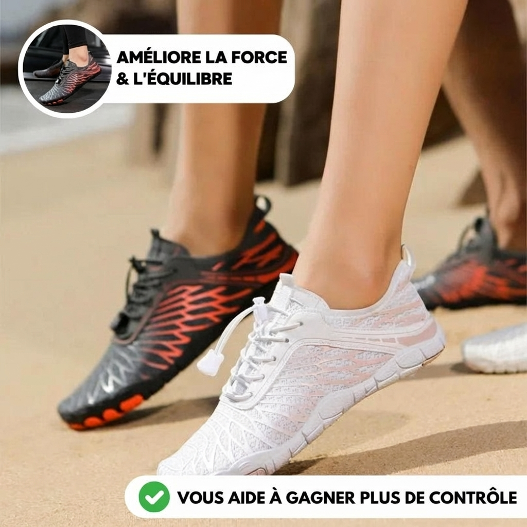 AquaStep- Chaussures pieds nus saines et antidérapantes (Unisexe)