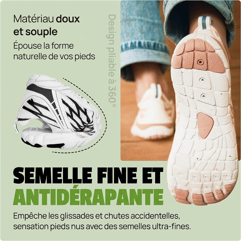 AquaStep- Chaussures pieds nus saines et antidérapantes (Unisexe)