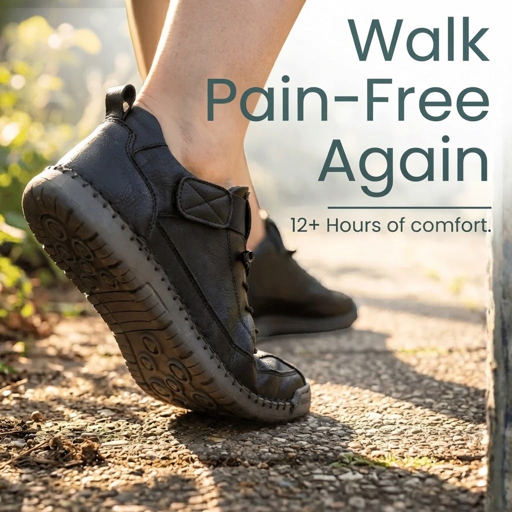 Mia—Unisex Comfortable and lightweight leather shoes