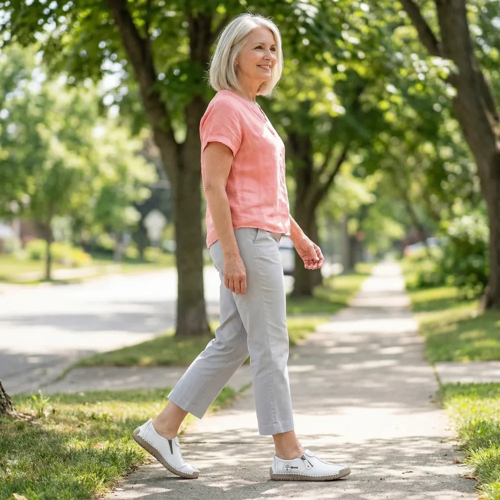 LOLI- chaussures en cuir confortables et légères