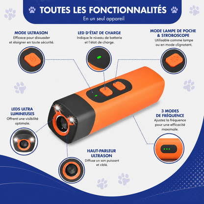 AntiAboiement™- Calmez les aboiements en un clic