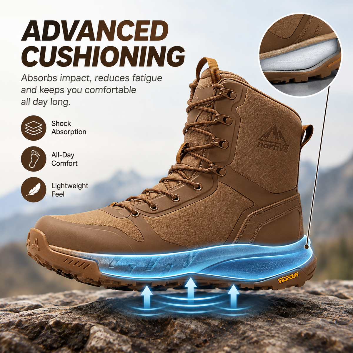 Nortiv8™ Men's Lightweight Tactical Boots