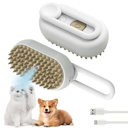SteamGroom 3-in-1 Pet Steam Brush™