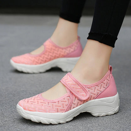 Doris- Chaussures confortable et décontractées en maille respirante pour femmes
