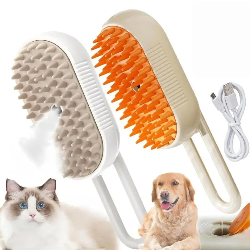 SteamGroom 3-in-1 Pet Steam Brush™