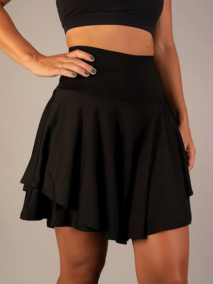 Jupe Elyane "Poches & Short" Intégré