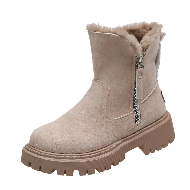 Lucille- Bottines d'hiver élégantes et confortables pour femmes