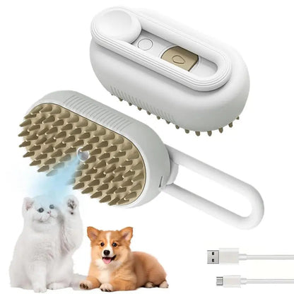 SteamGroom 3-in-1 Pet Steam Brush™