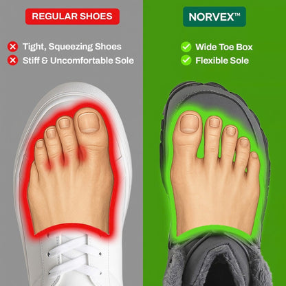 NORVEX™ — Non-Slip & Waterproof Winter Barefoot Shoe (Unisex)
