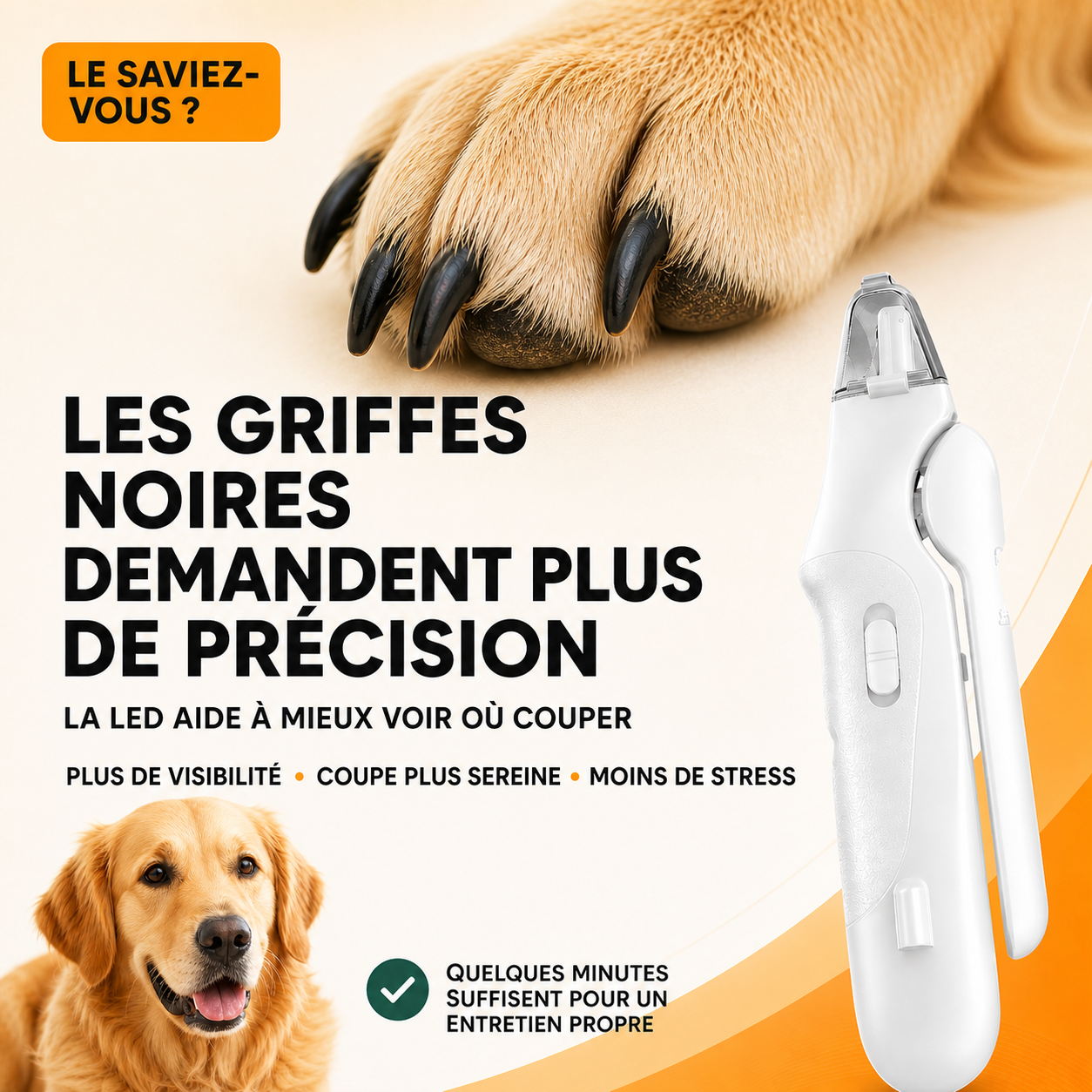 CalyCoupe™ Pro — Coupez les griffes sans stress, sans risquer de le blesser