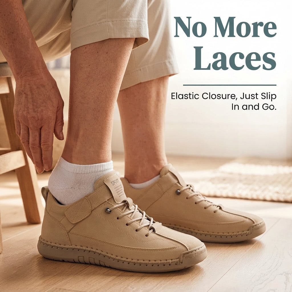 Mia—Unisex Comfortable and lightweight leather shoes