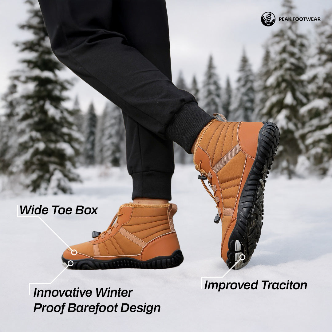NORVEX™ — Non-Slip & Waterproof Winter Barefoot Shoe (Unisex)