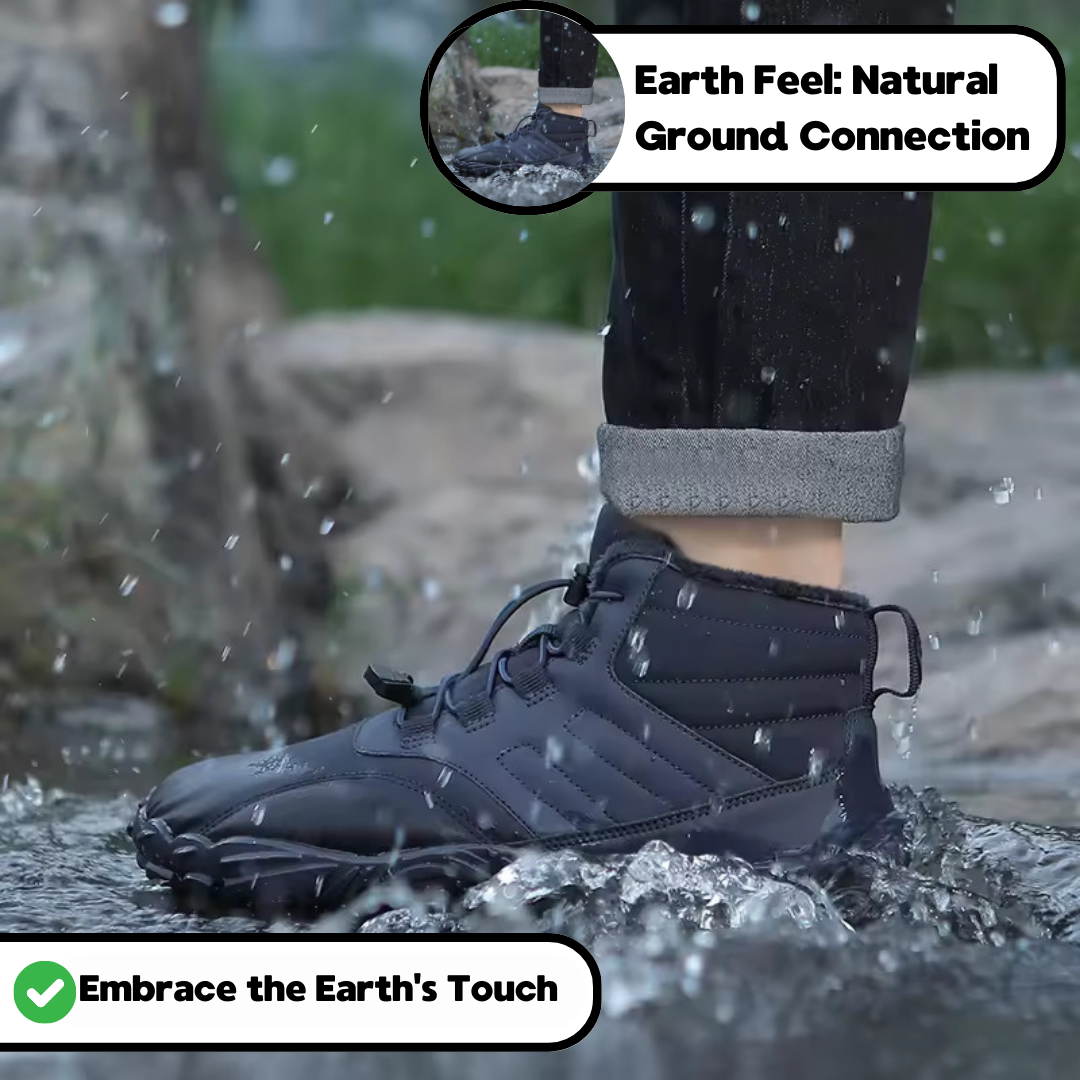 VELTOR™ — Waterproof & Non-Slip Winter Barefoot Shoe (Unisex)