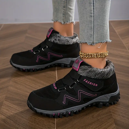 Sylvie- BOTTES CHAUDES ANTIDÉRAPANTES ET CONFORTABLES