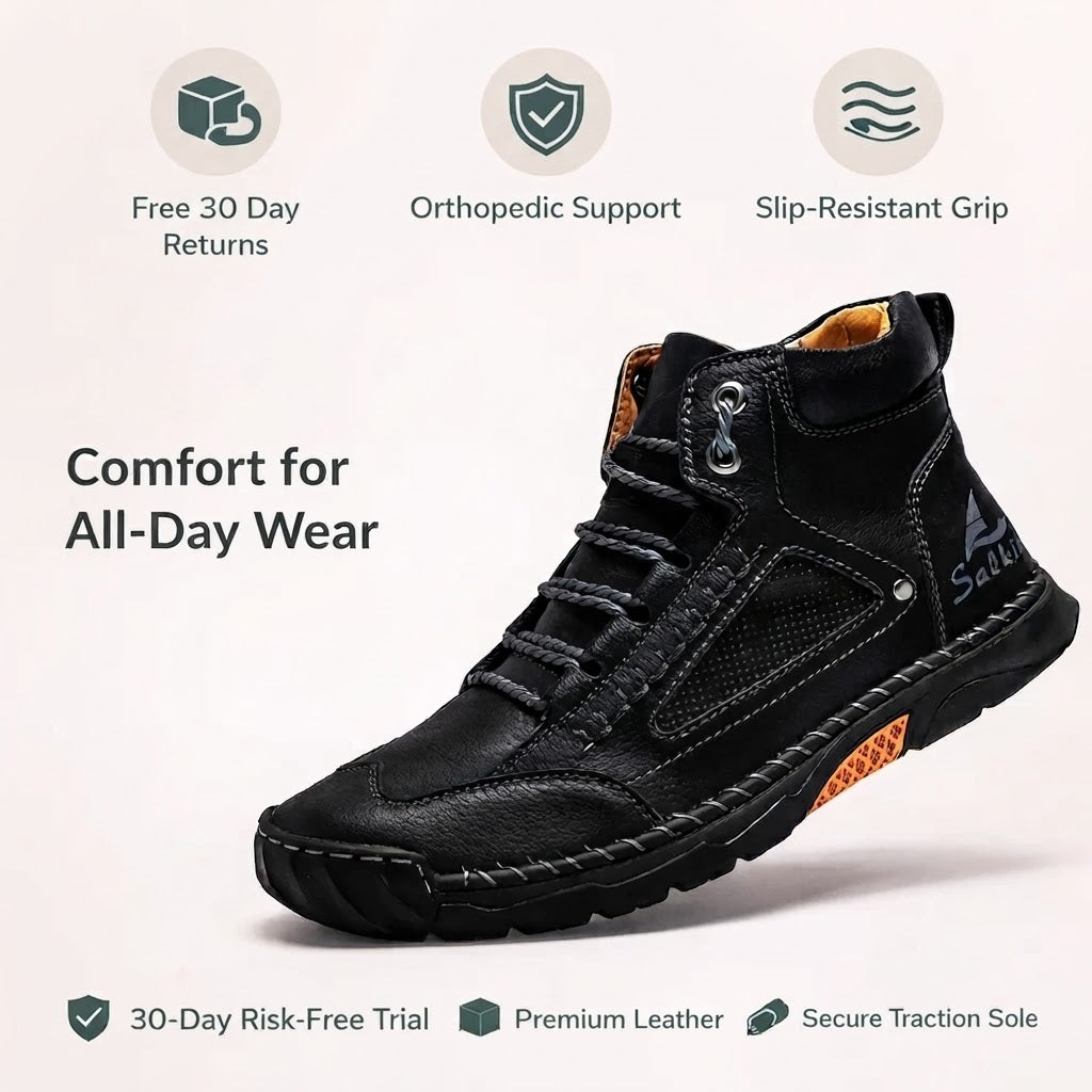 Men’s Work Leather Boots