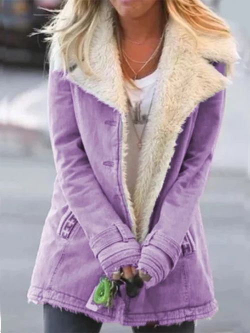 Manteau Nadia Thermique En Fourrure