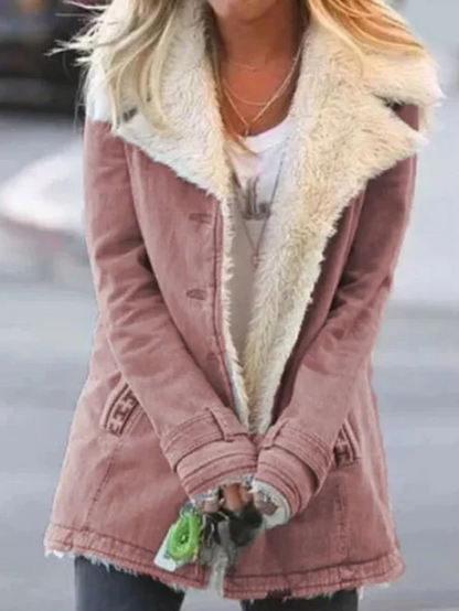 Manteau Nadia Thermique En Fourrure