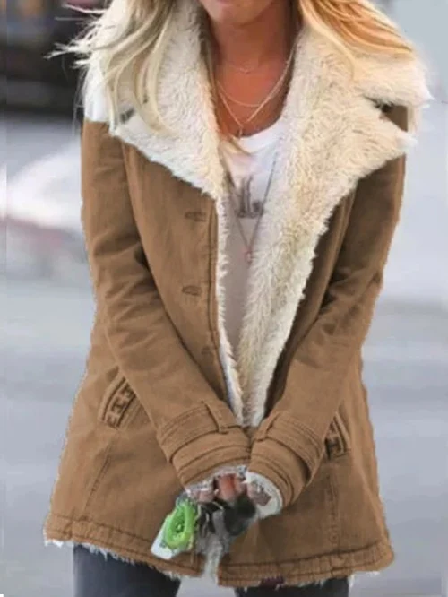 Manteau Nadia Thermique En Fourrure