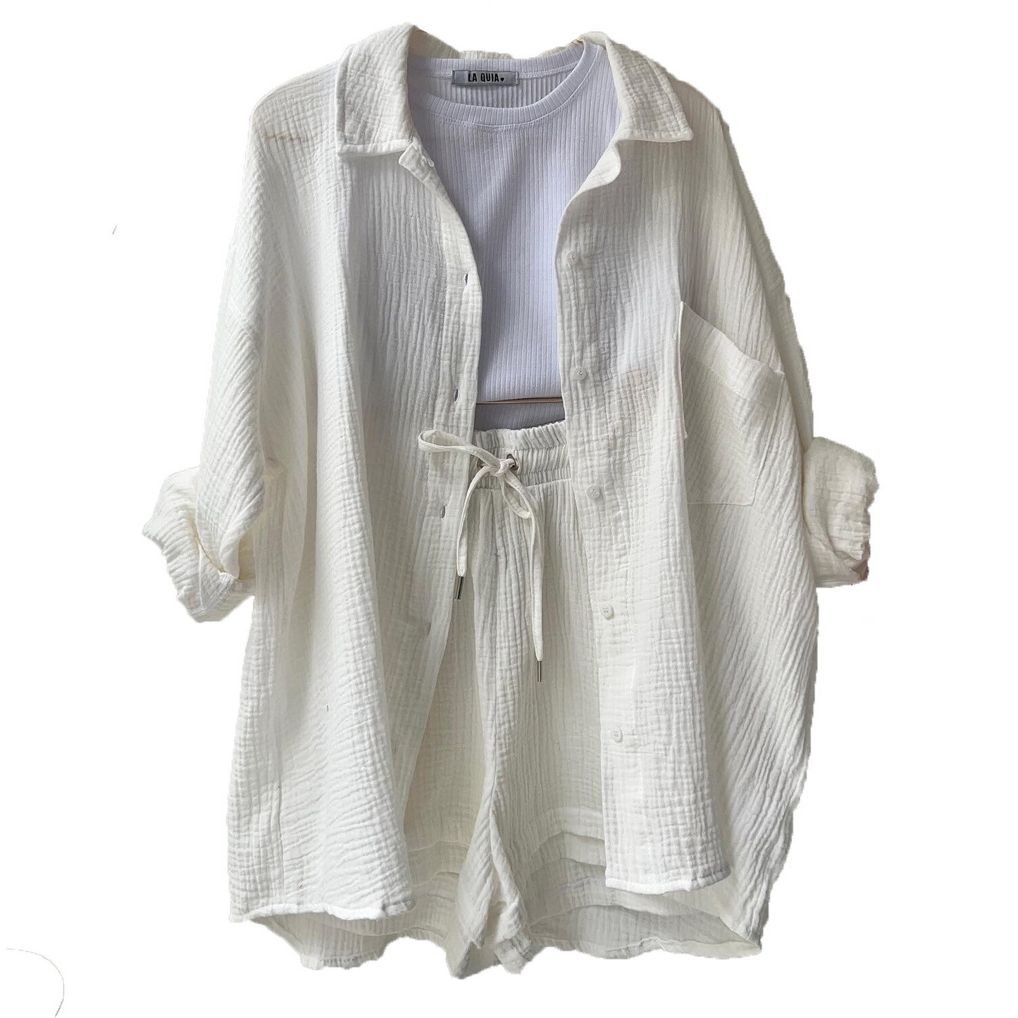 Ensemble Yvette 2 Pièces Décontracté & Confortable