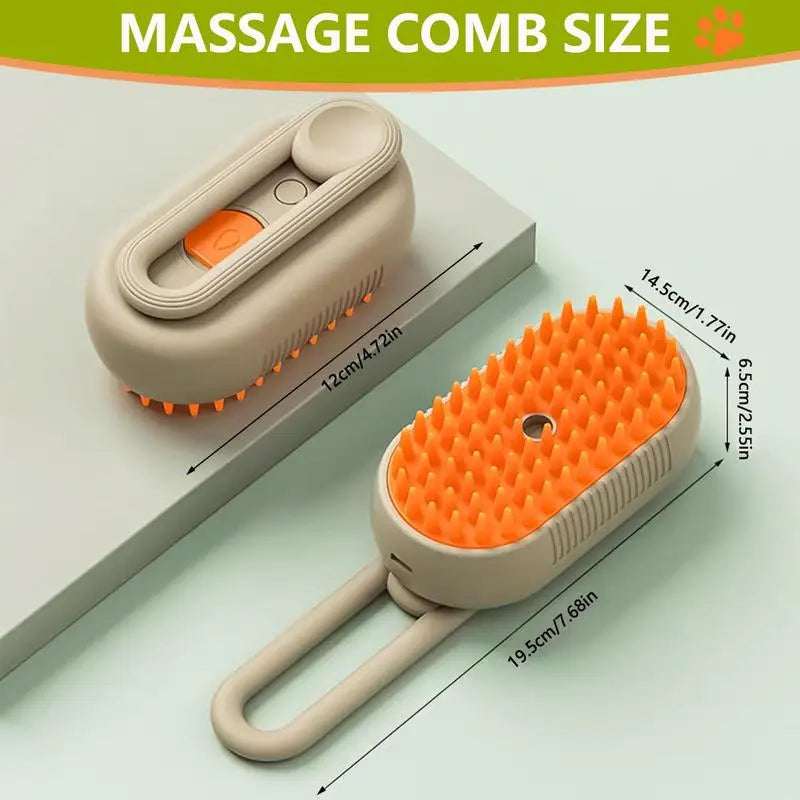 SteamGroom 3-in-1 Pet Steam Brush™