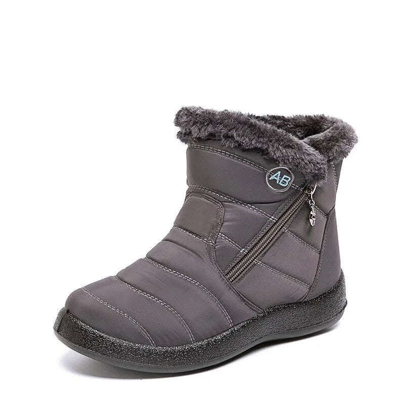 AB- Bottines d'hiver antidérapantes pour femmes