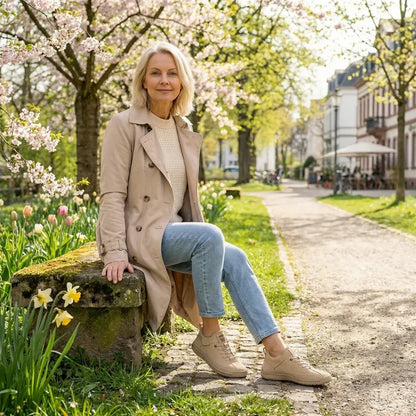 Mia—Unisex Comfortable and lightweight leather shoes