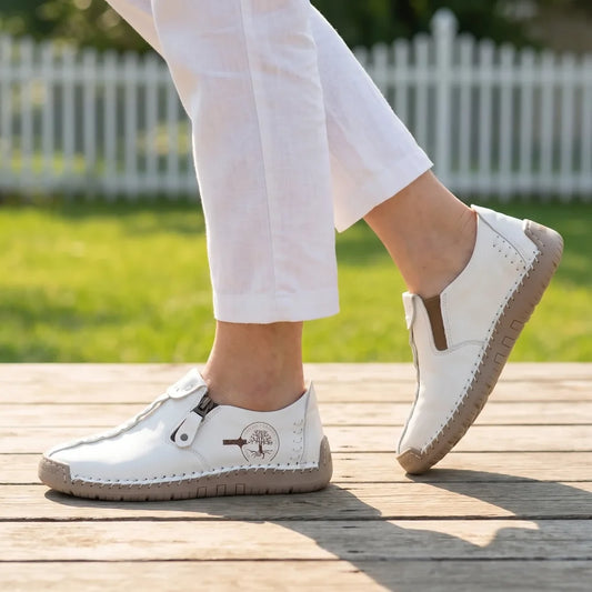 LOLI- chaussures en cuir confortables et légères