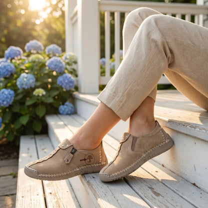 LOLI- chaussures en cuir confortables et légères