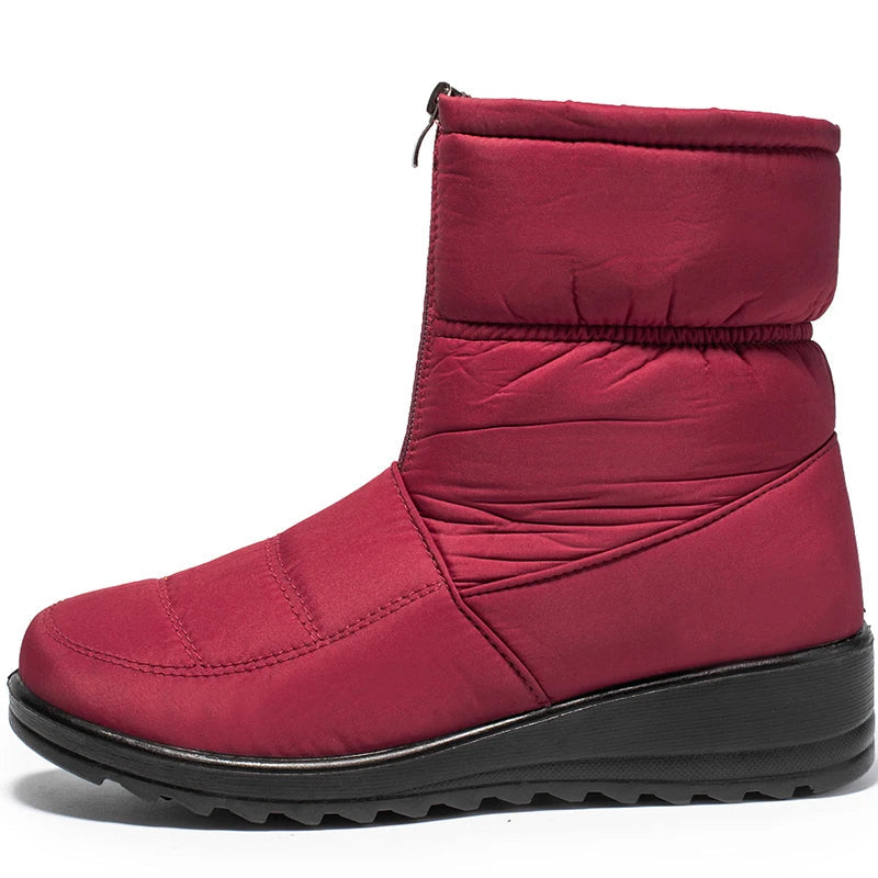 Céline- BOTTINES DE NEIGE EN PELUCHE Chaud et IMPERMÉABLES